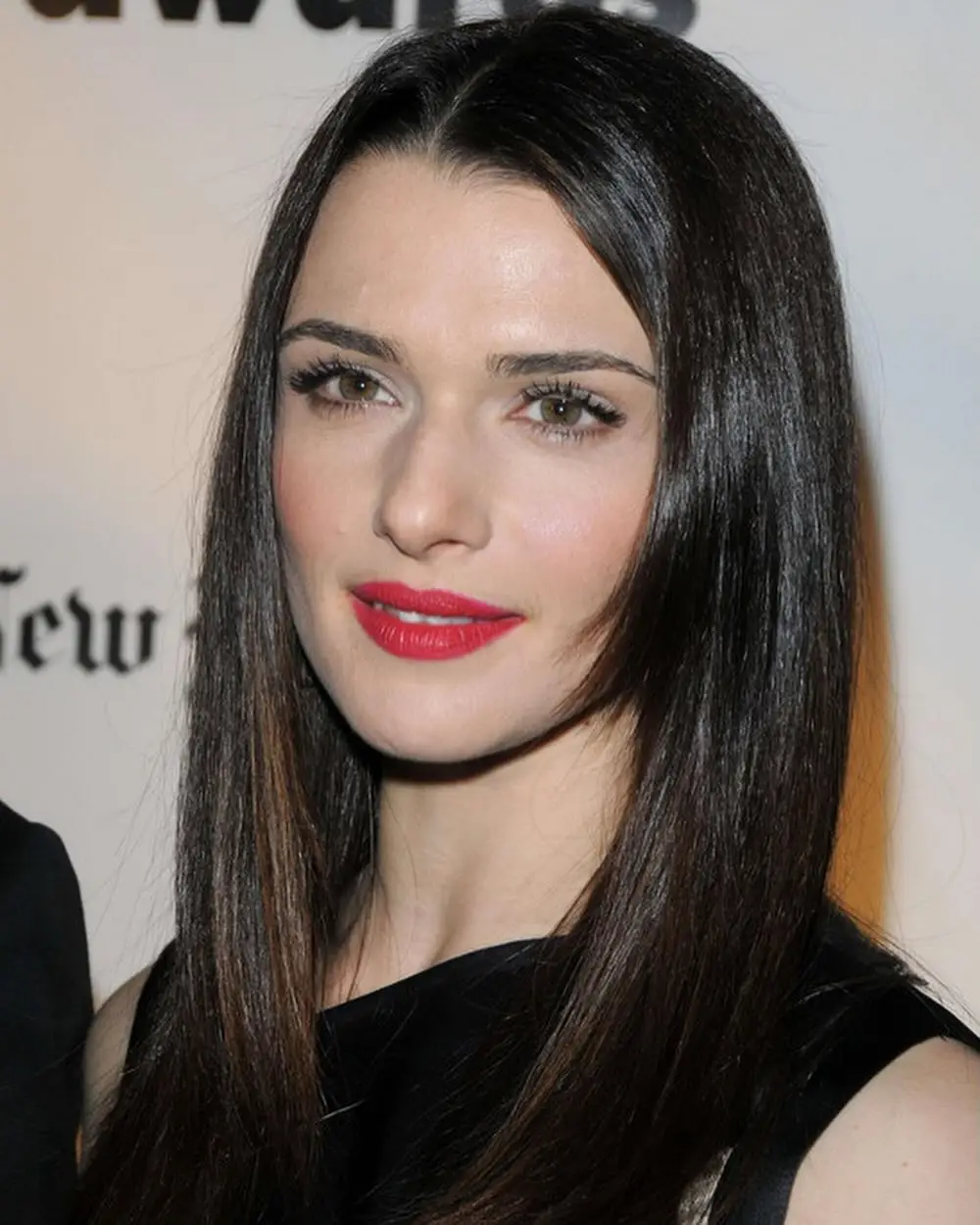 British actress Rachel Weisz Photoshoot in Black Dress